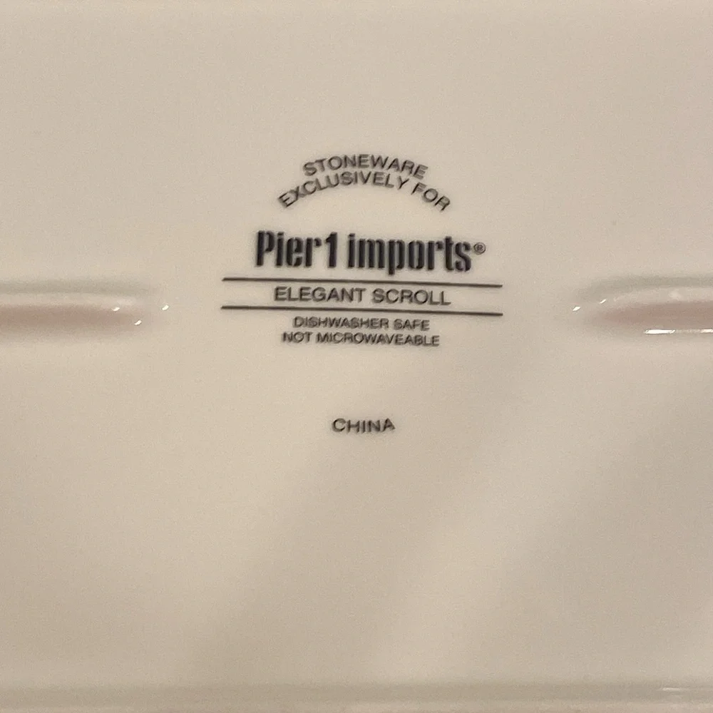 Pier 1 Imports serving platter
